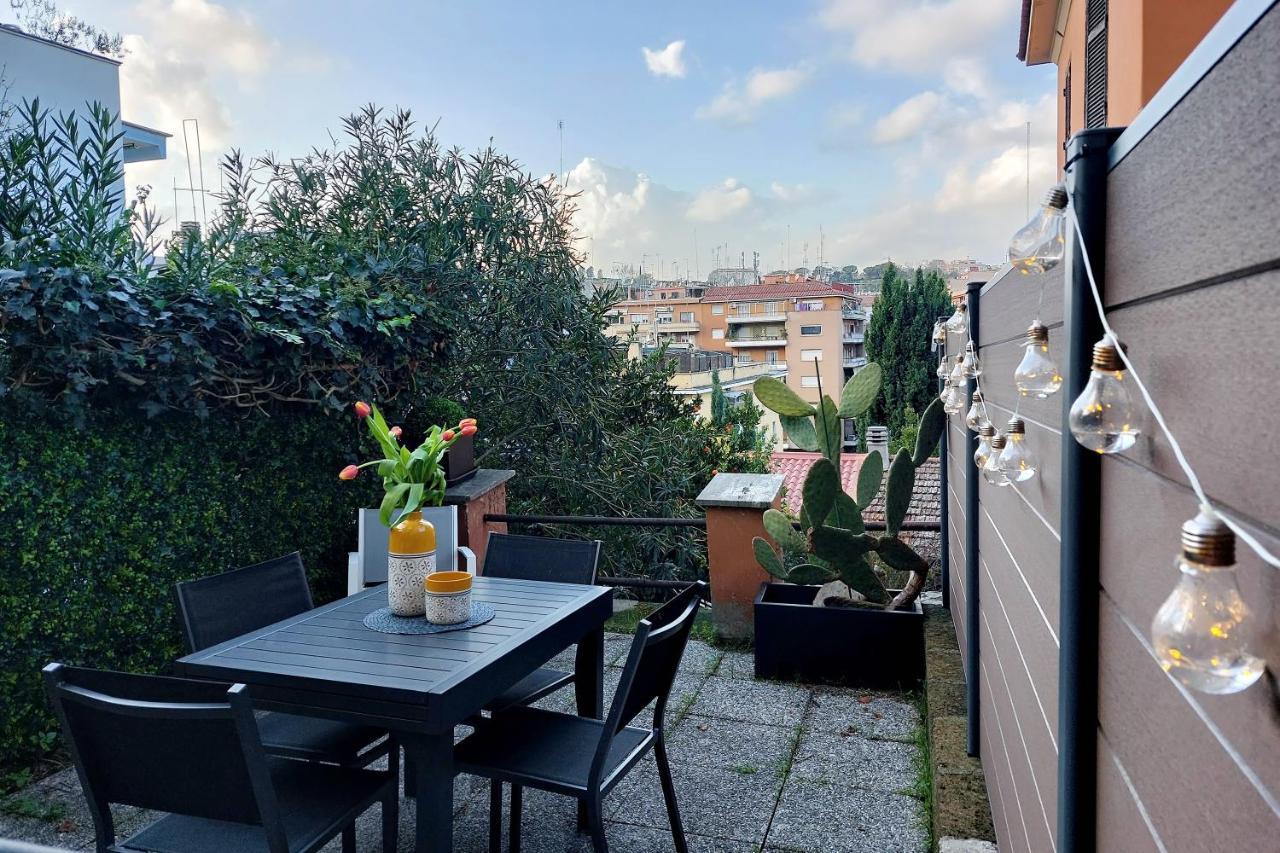 4Bnb - Cozy Vatican Loft With Terrace ローマ エクステリア 写真