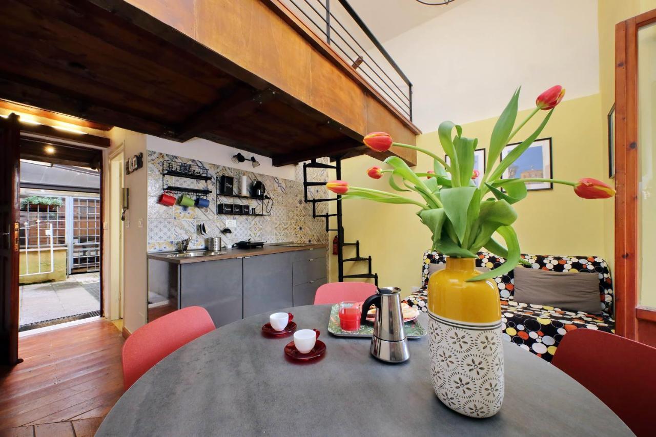 4Bnb - Cozy Vatican Loft With Terrace ローマ エクステリア 写真